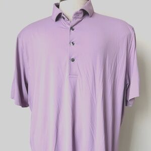 Greyson Short Sleeve Light Purple Polo Chambers Bay Sz XXL